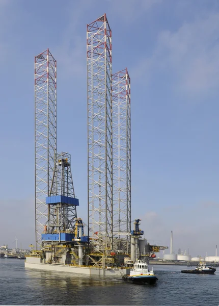 stock image Oil platform.