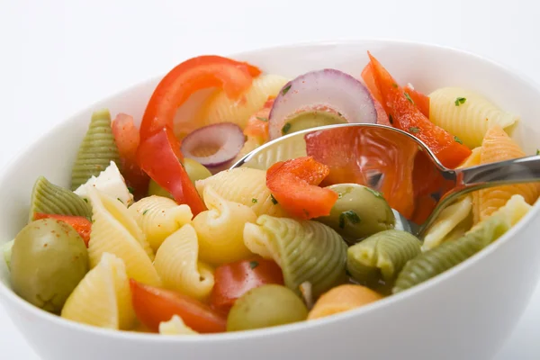 Salada de macarrão — Fotografia de Stock