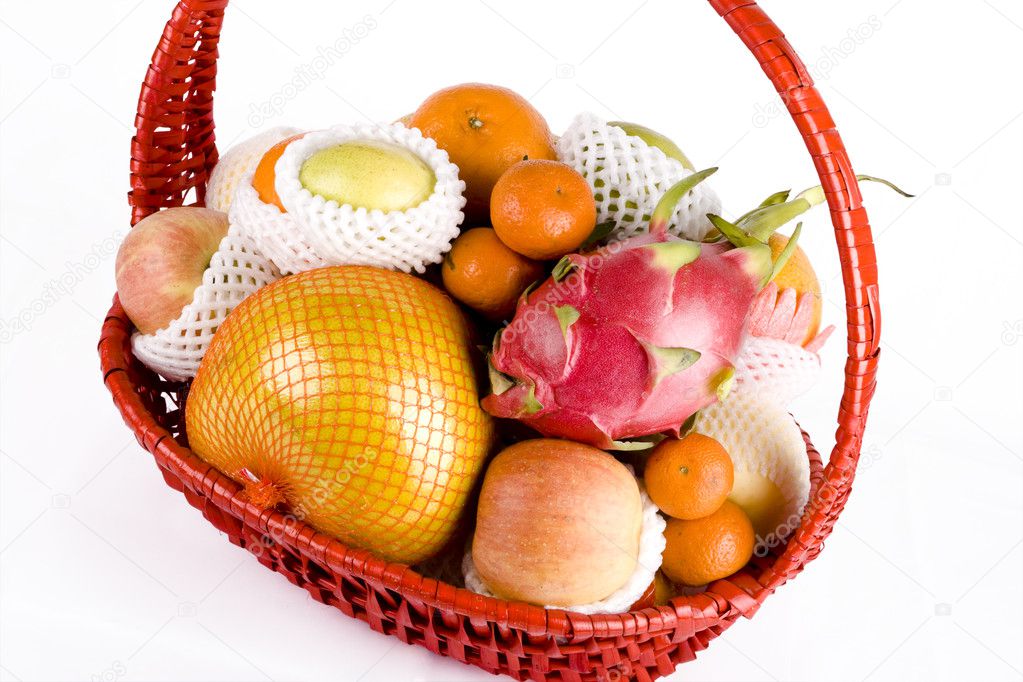 Fruit in the basket