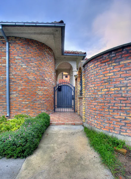 De ingang van het huis — Stockfoto