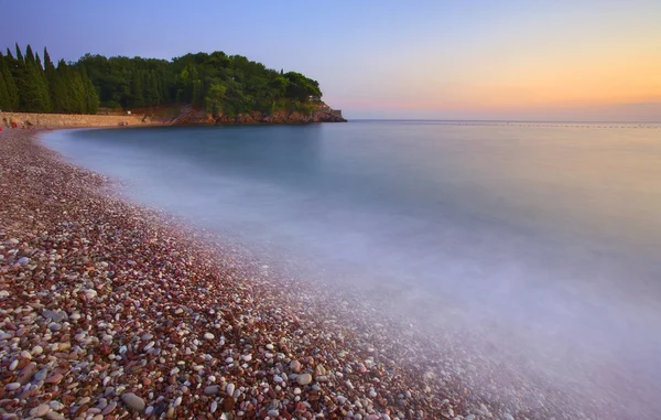 Plaża Czarnogóry — Zdjęcie stockowe