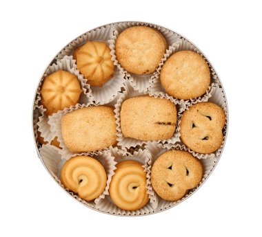 Cookies in box clipart