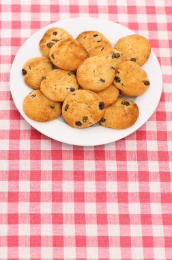 Plate of cookies clipart