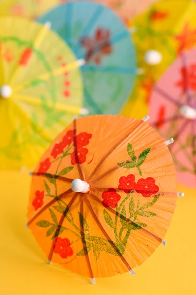 Guarda-chuvas de papel — Fotografia de Stock