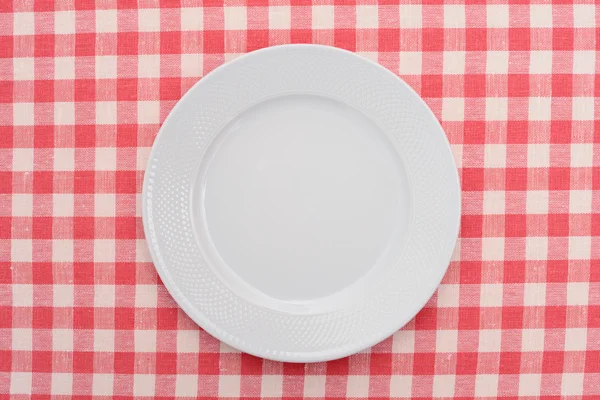 Prázdný talíř — Stock fotografie