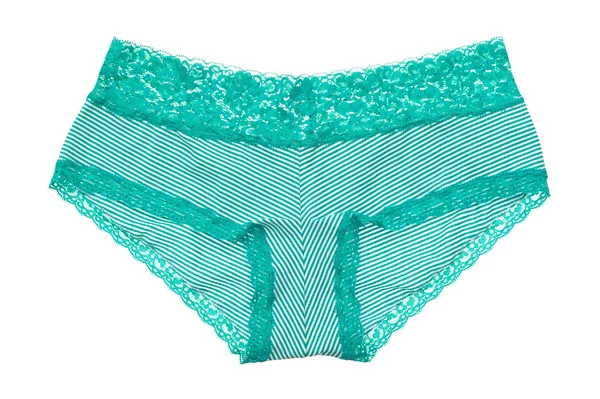 Aqua lingerie isoalted — Stock Photo, Image