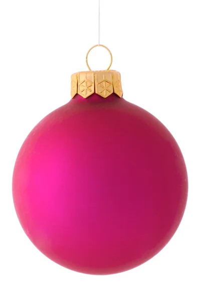 Purple christmas ball — Stock Photo, Image