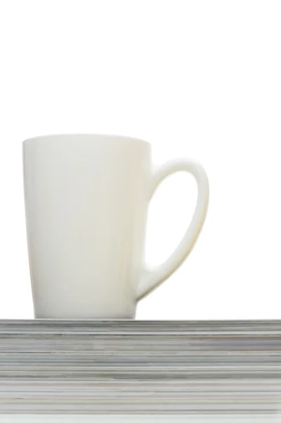 白茶杯 — 图库照片