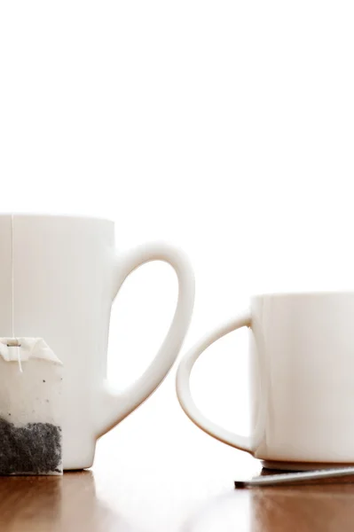 Chávena de chá e café — Fotografia de Stock