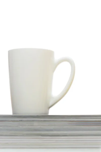 Tasse de thé blanc — Photo