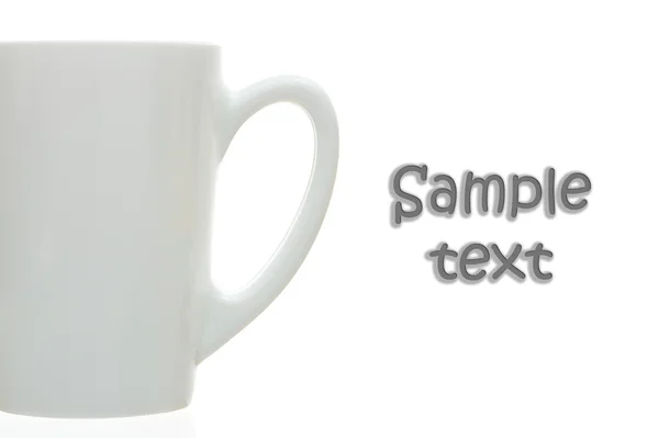 Taza de té blanco —  Fotos de Stock
