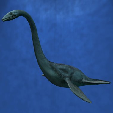 elasmosaurus - 3d dinazor
