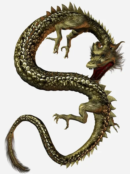 Wschodniej dragon — Zdjęcie stockowe
