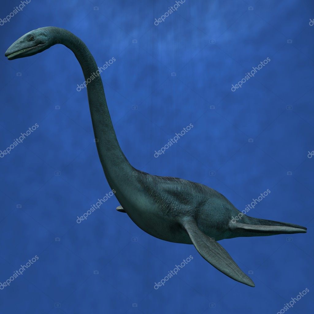 Elasmosaurus - 3D Dinosaur — Stock Photo © Digitalstudio #2656332