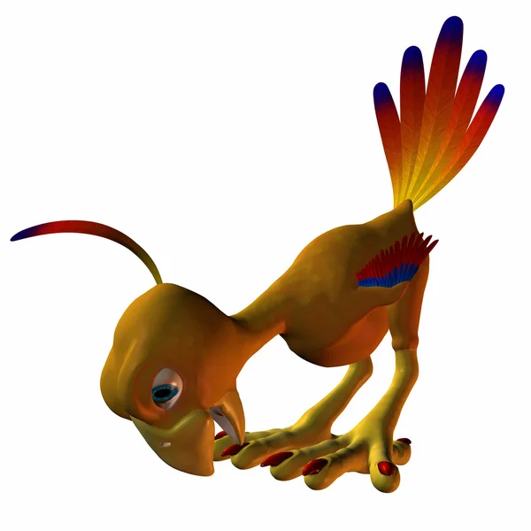 Toonimal yavru phoenix — Stok fotoğraf