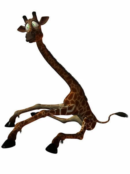 Toon Giraffe — стокове фото