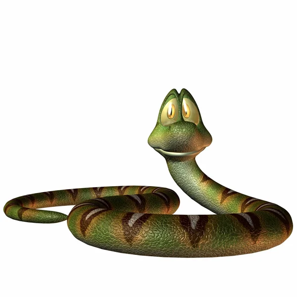 Toonimal змії — стокове фото