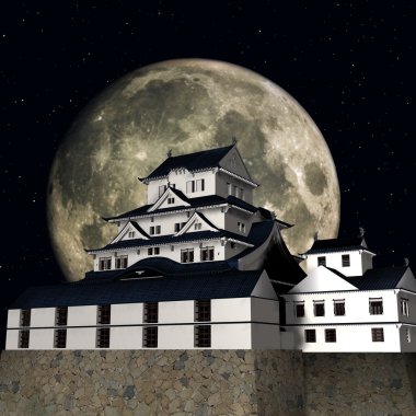 Himeji Castle clipart