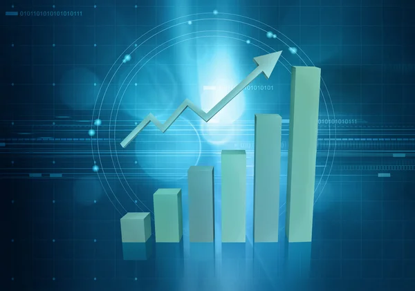 stock image Business Graph