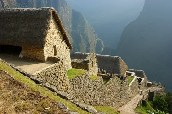 Capanna a Machu Picchu Foto Stock Royalty Free