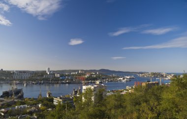 sabah bir liman. Vladivostok.