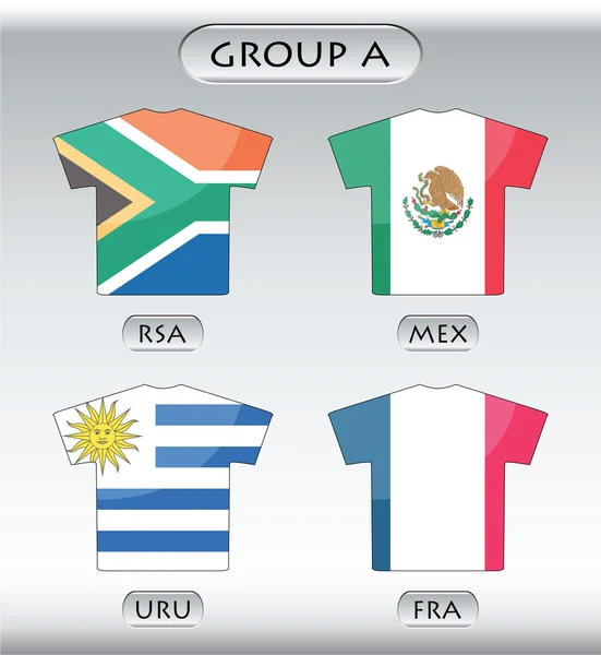 Countries flags icons, 1 de 8 — Image vectorielle