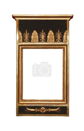 Cadre en bois antique rectangulaire 