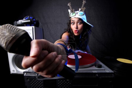 Cool DJ en action 