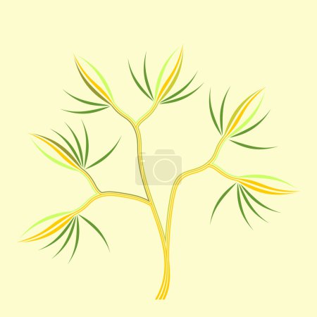 Fond floral
