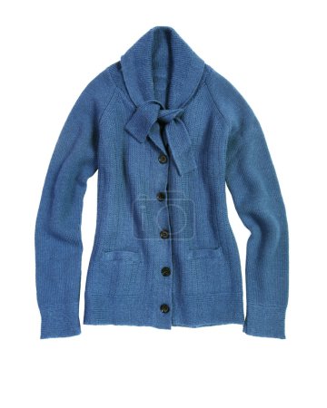 Cardigan bleu 