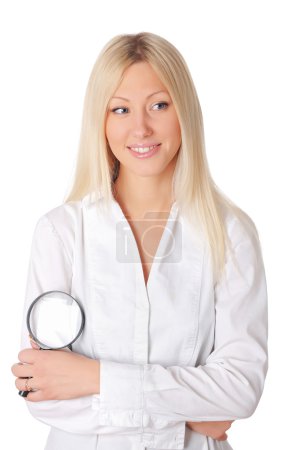 Jeune blonde charmante 