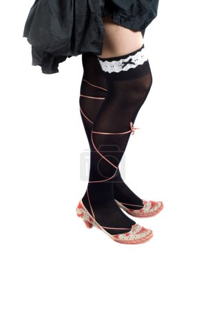 chaussettes longueur genou 