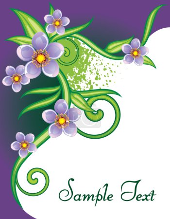 Fond floral