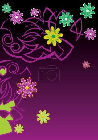 Fond floral