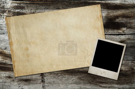 Photo et vieux papier 