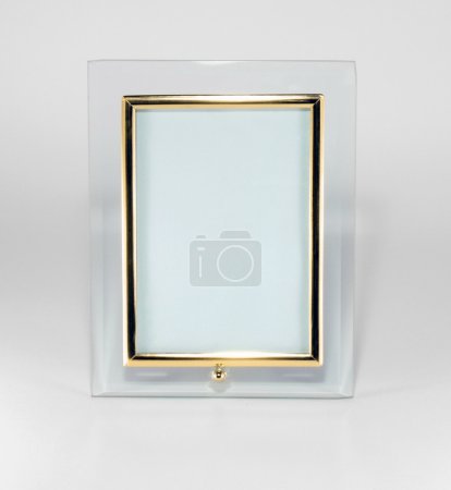 Cadre photo en verre de bureau 