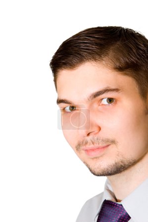 Homme d'affaires émotionnel 