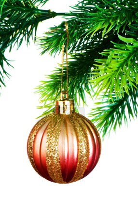 décoration de Noël sur l'arbre