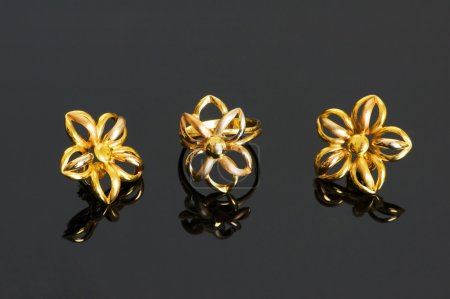 Bague dorée 