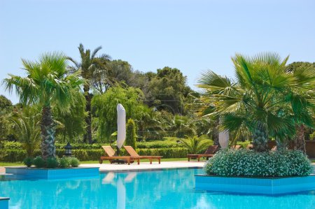 Piscine à l'hôtel VIP 