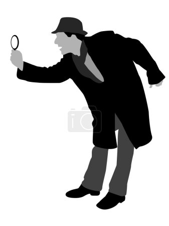 Illustration isolée, fond blanc 