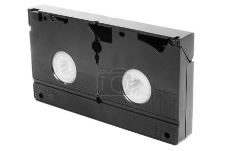 Cassette vidéo isolée 