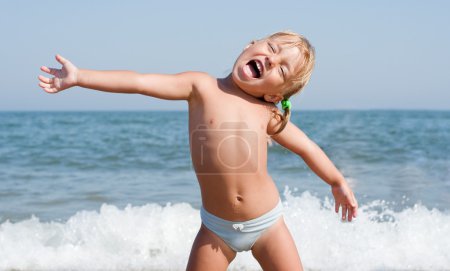 fille sur la plage