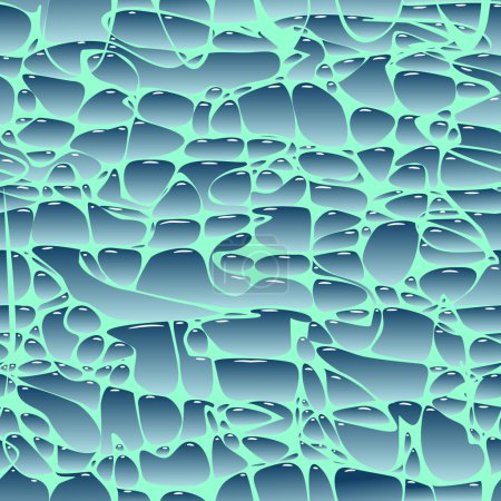 Modèle de goutte abstrait 