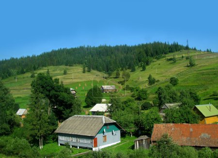 Village en montagne