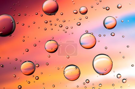 Des gouttes d'eau