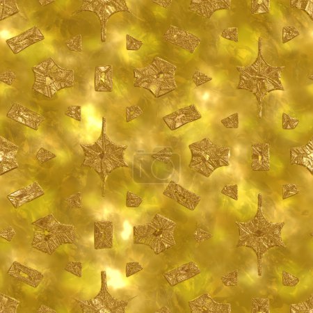 Texture dorée
