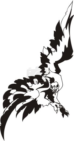 Aigle vecteur 