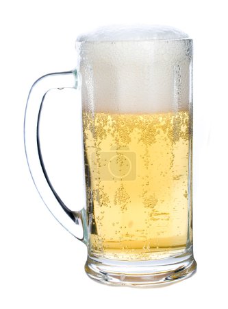 Lager bière en verre 