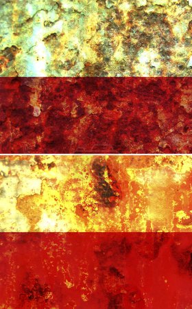Ancien drapeau de la pologne 